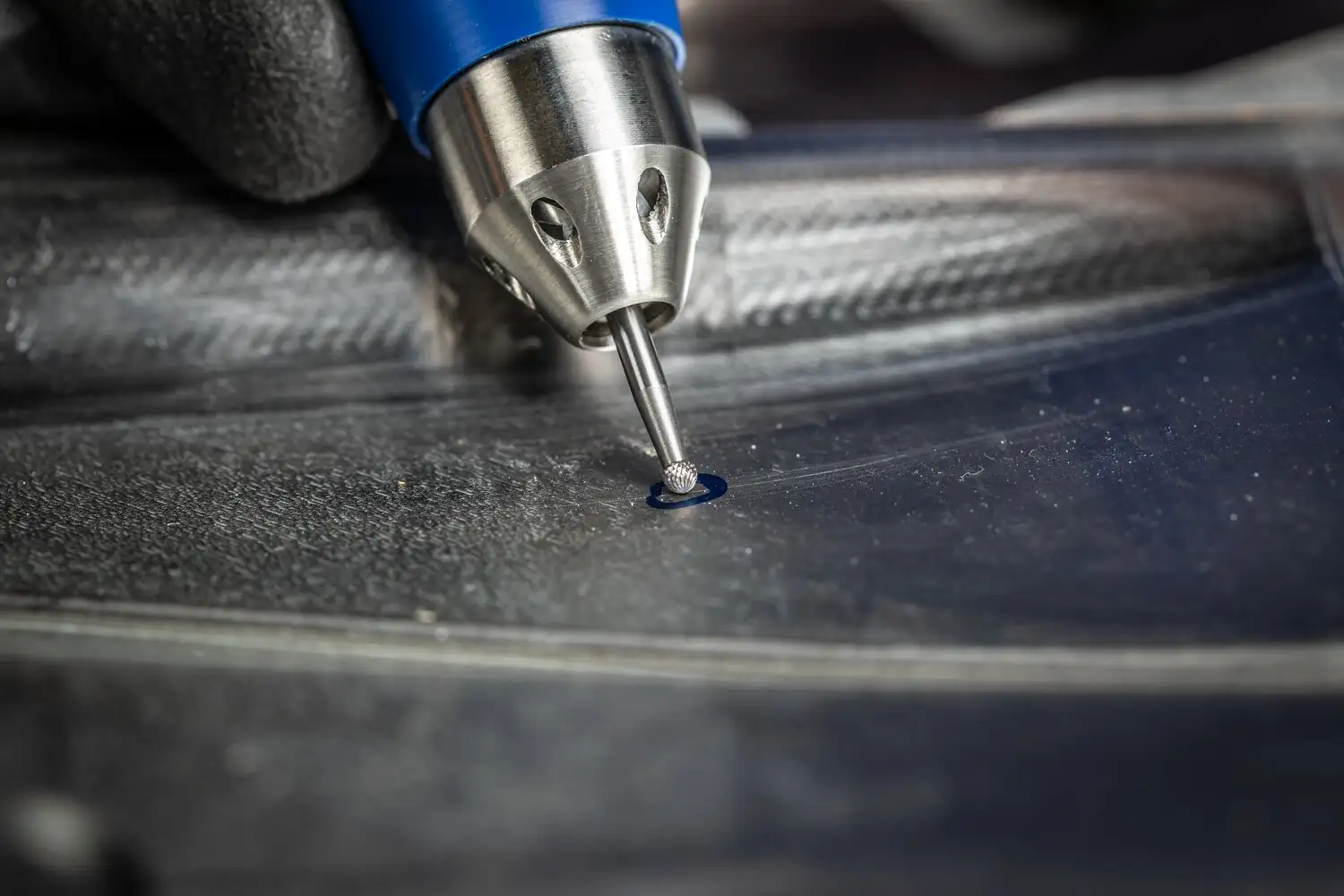 Tungsten karbür yüksek performans freze MICRO top KUD çap 02x1,5 mm sap çapı 3 mm finisaj 3