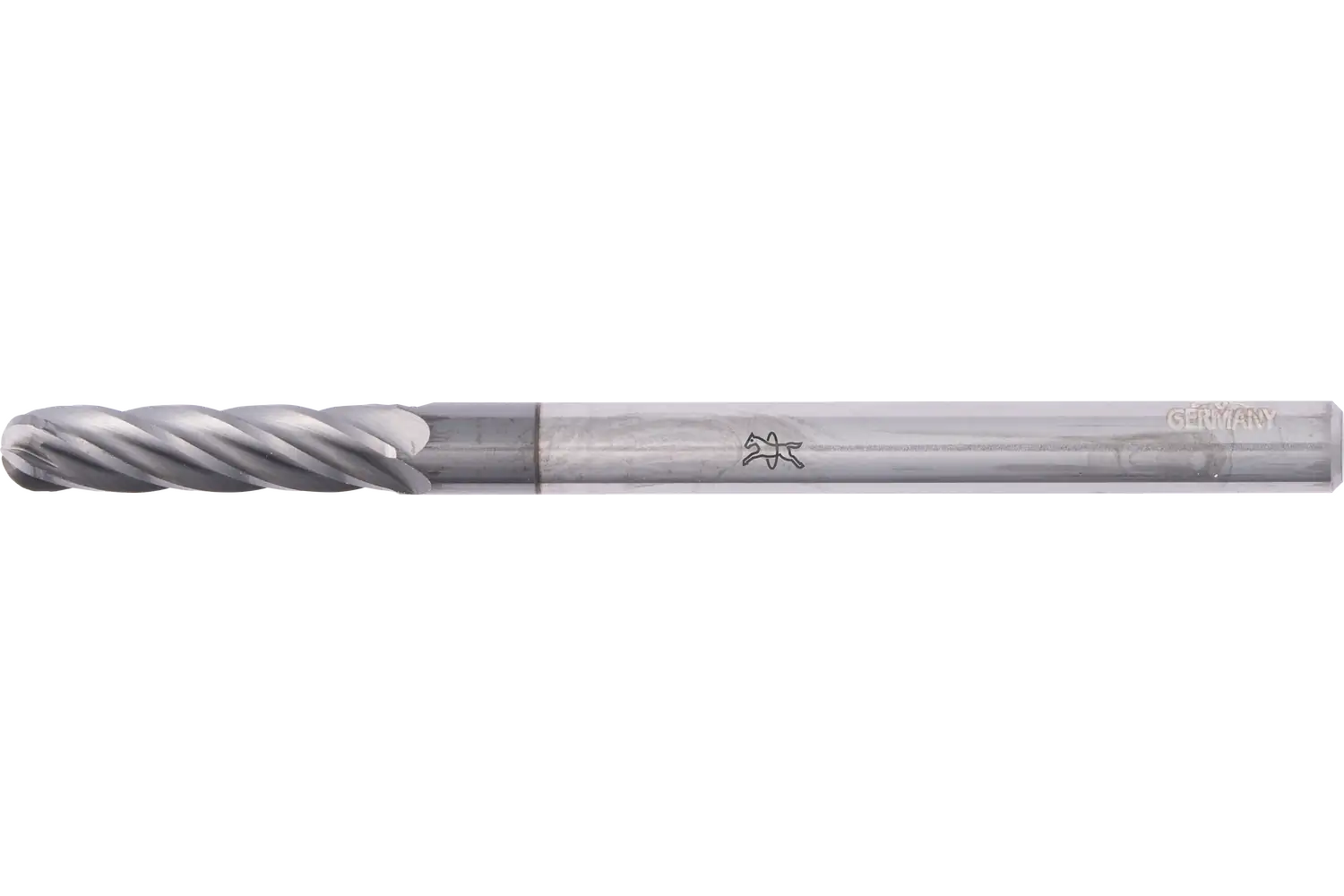 Yüksek perf. karbür çapak alma frezesi ALU silindirik rad. uçlu WRC çap 03x13 mm sap çapı 3 mm HICOAT kap., alüm./demir dışı metaller için 1
