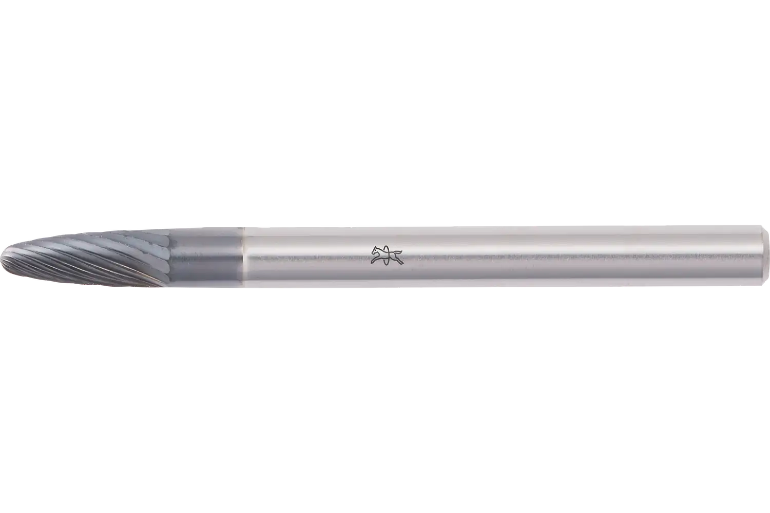 Yüksek performanslı karbür çapak alma frezesi ağaç tipi radyüs uçlu RBF çap 03x07 mm sap çapı 3 mm Z5 HICOAT kaplamalı üniversal ince 1
