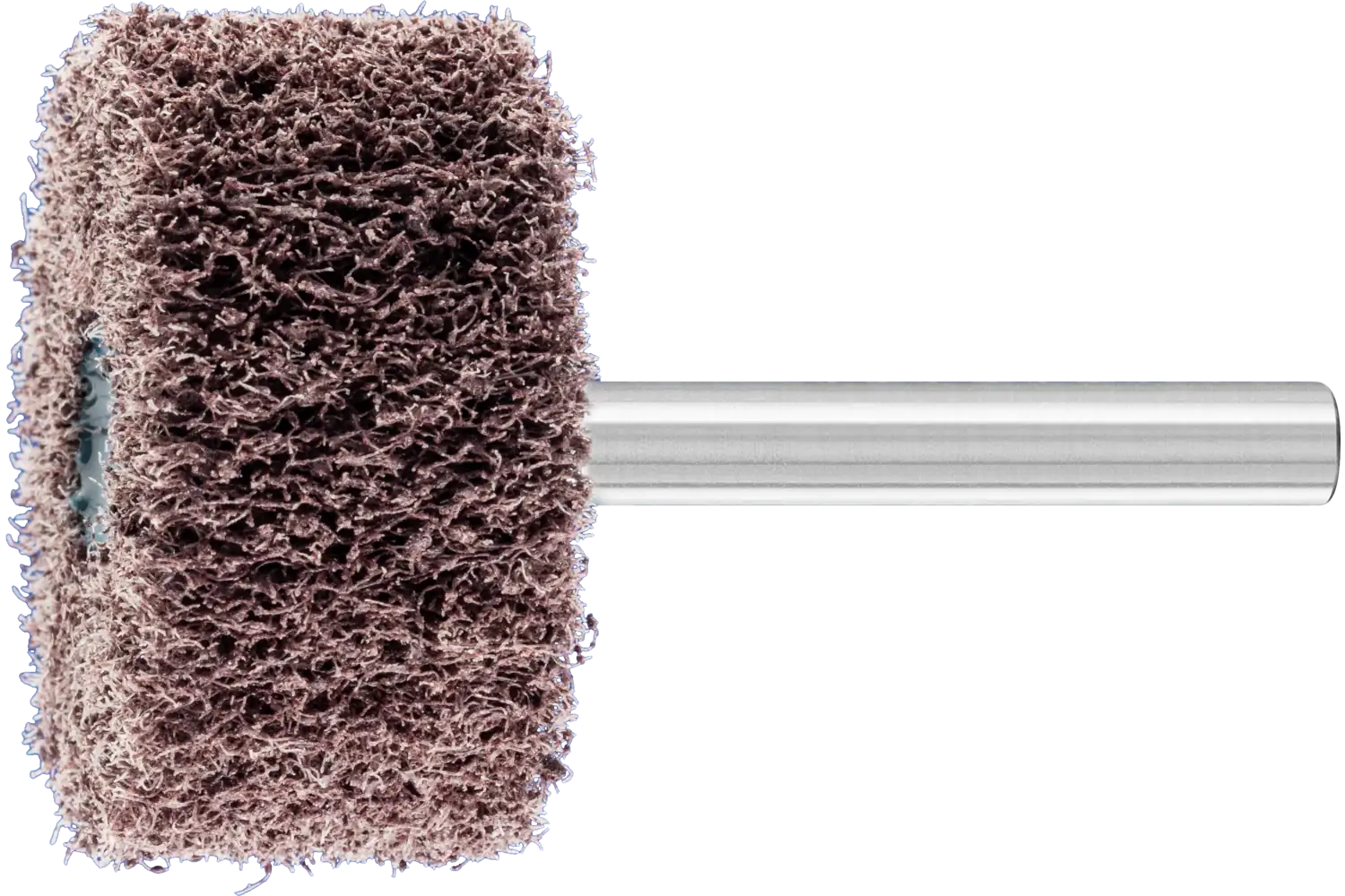 POLINOX elyaf saplı taşlama diski Yüksek Performanslı PNL çap 40x20 mm sap çapı 6 mm A100, hassas taşlama ve finisaj için 1