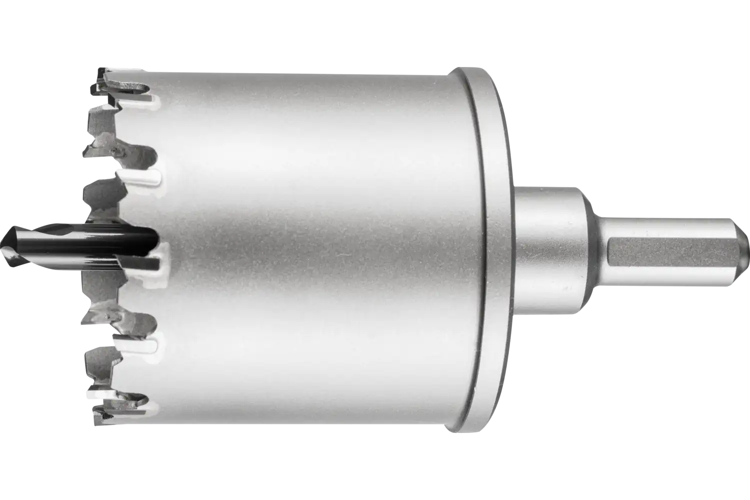 Tungsten karbür delik açıcı/delik testeresi çap 60x60 mm sap çapı 12 mm kesme derinliği 57 mm Üniversal 1