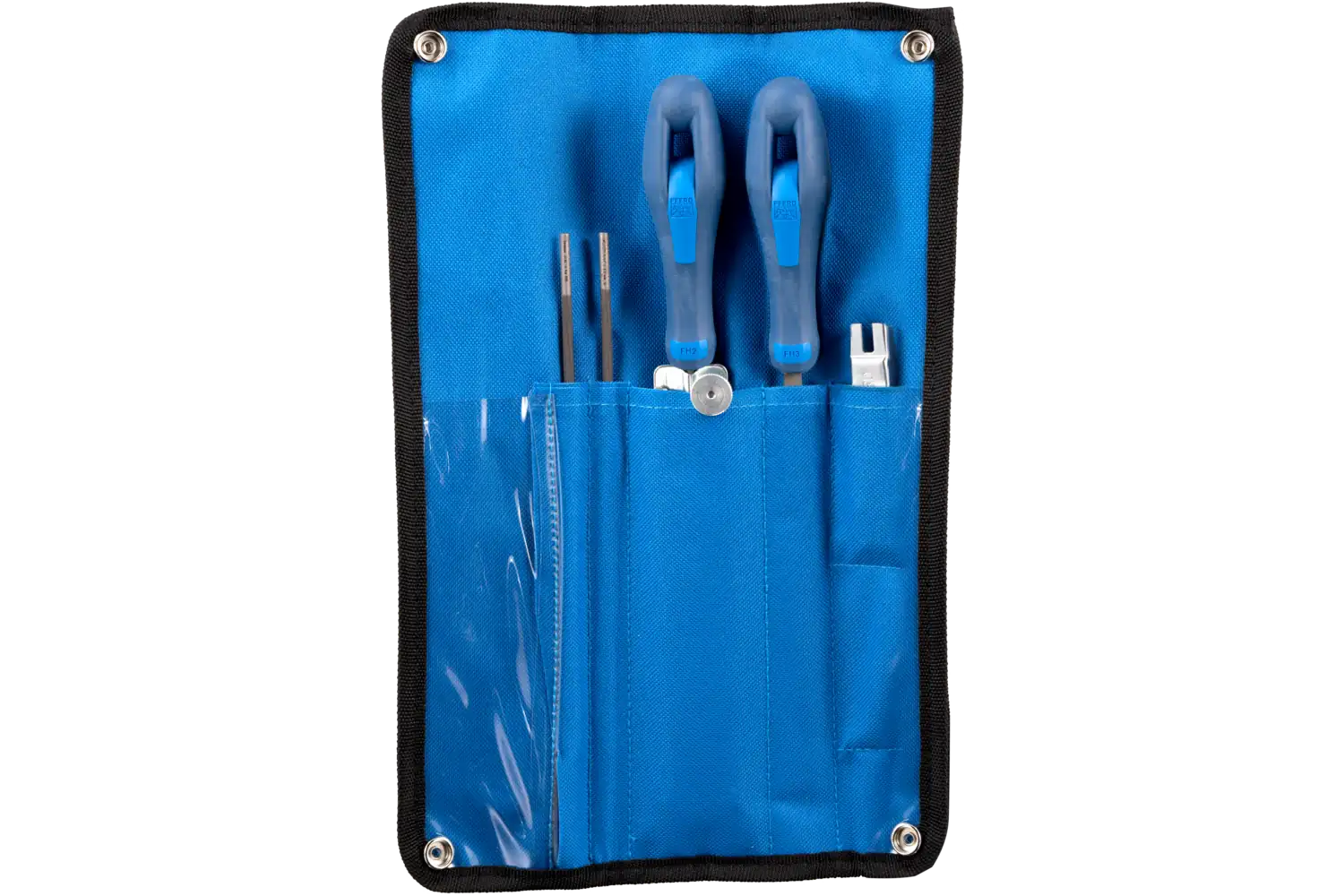 Zincir testere bileme seti 4.0 mm 5/32", zincir hatvesi 1/4" ve 3/8” için, plastik kesede Düşük Profil 1