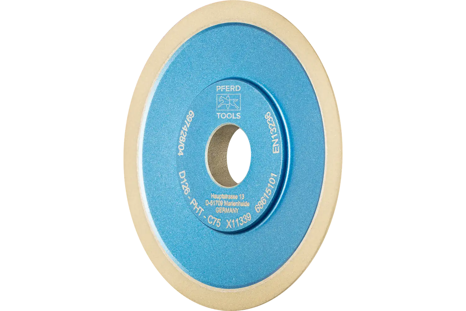 Elmas taşlama diski reçine 4BT9 PHT 125 mm D126 (orta) kuru taşlama 1