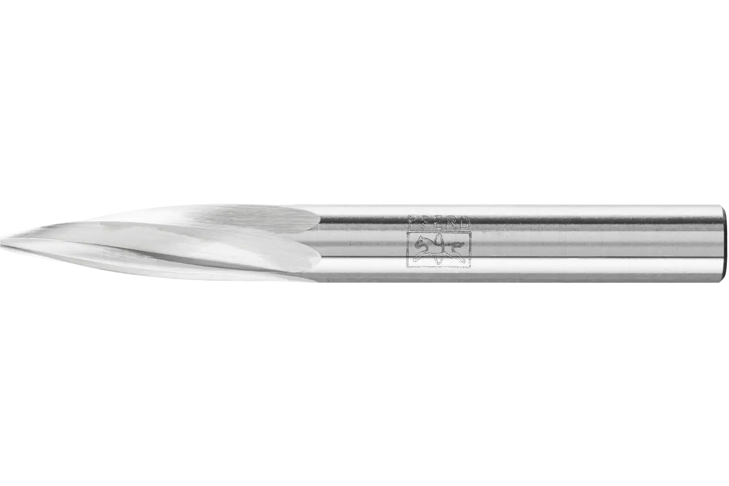 Tungsten karbür freze sivri uçlu ağaç SPG çap 06x18 mm sap çapı 6 mm Z1 Üniversal kaba 1