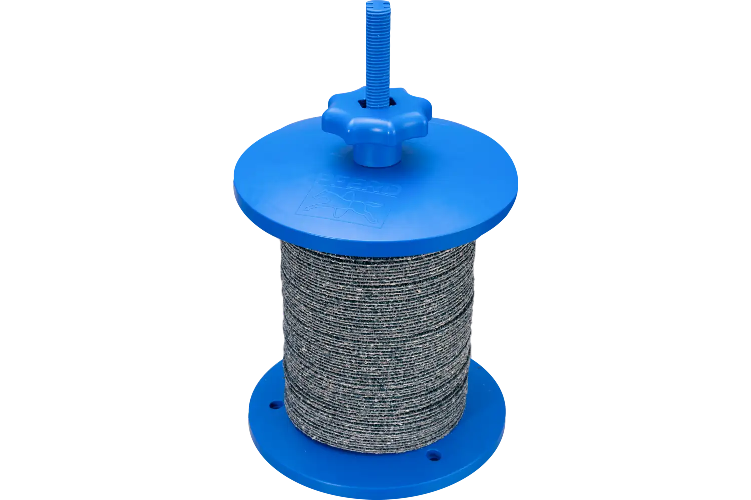 Çapı 100 ila 230 mm olan fiber disklerin depolanması için stant 1