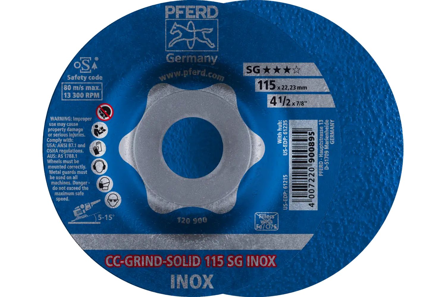 CC-GRIND taşlama diskleri SOLID SG INOX ★★★☆