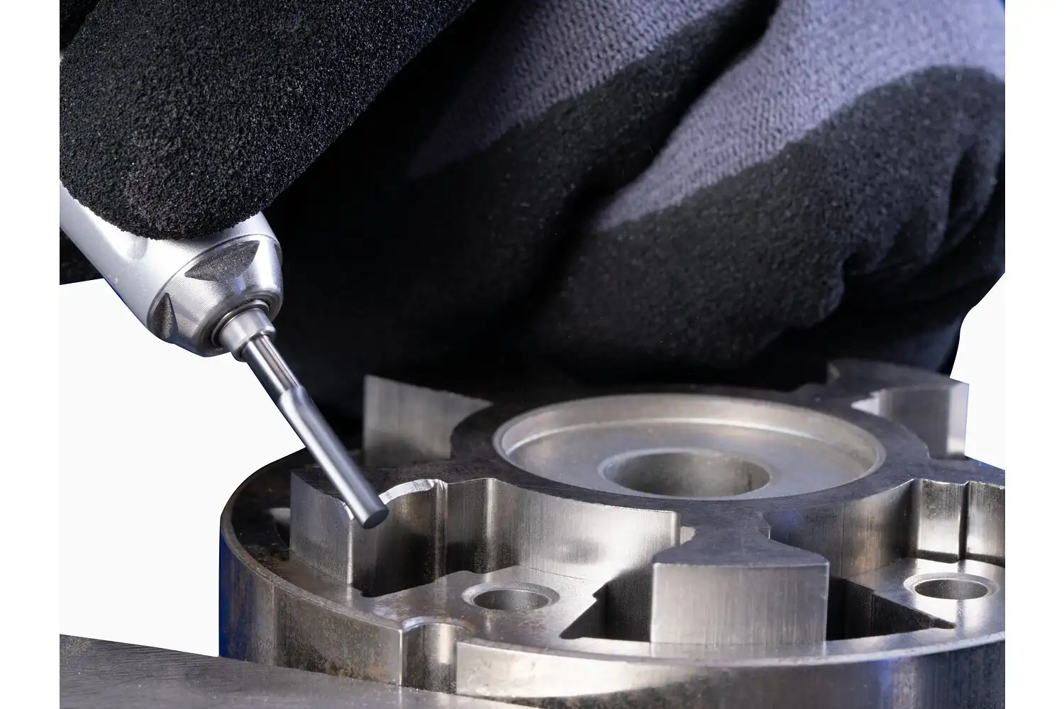 Yüksek performanslı karbür çapak alma frezesi MICRO silindirik tip ZYA çap 03x13 mm sap çapı 3 mm HICOAT kaplamalı, finisaj için 3