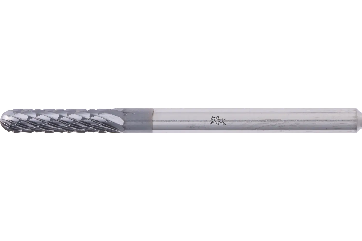 Yüksek perf. karbür çapak alma frezesi silindirik rad. uçlu WRC çap 03x13 mm sap çapı 3 mm Z3P HICOAT kap. üniversal orta çapraz kesim 1
