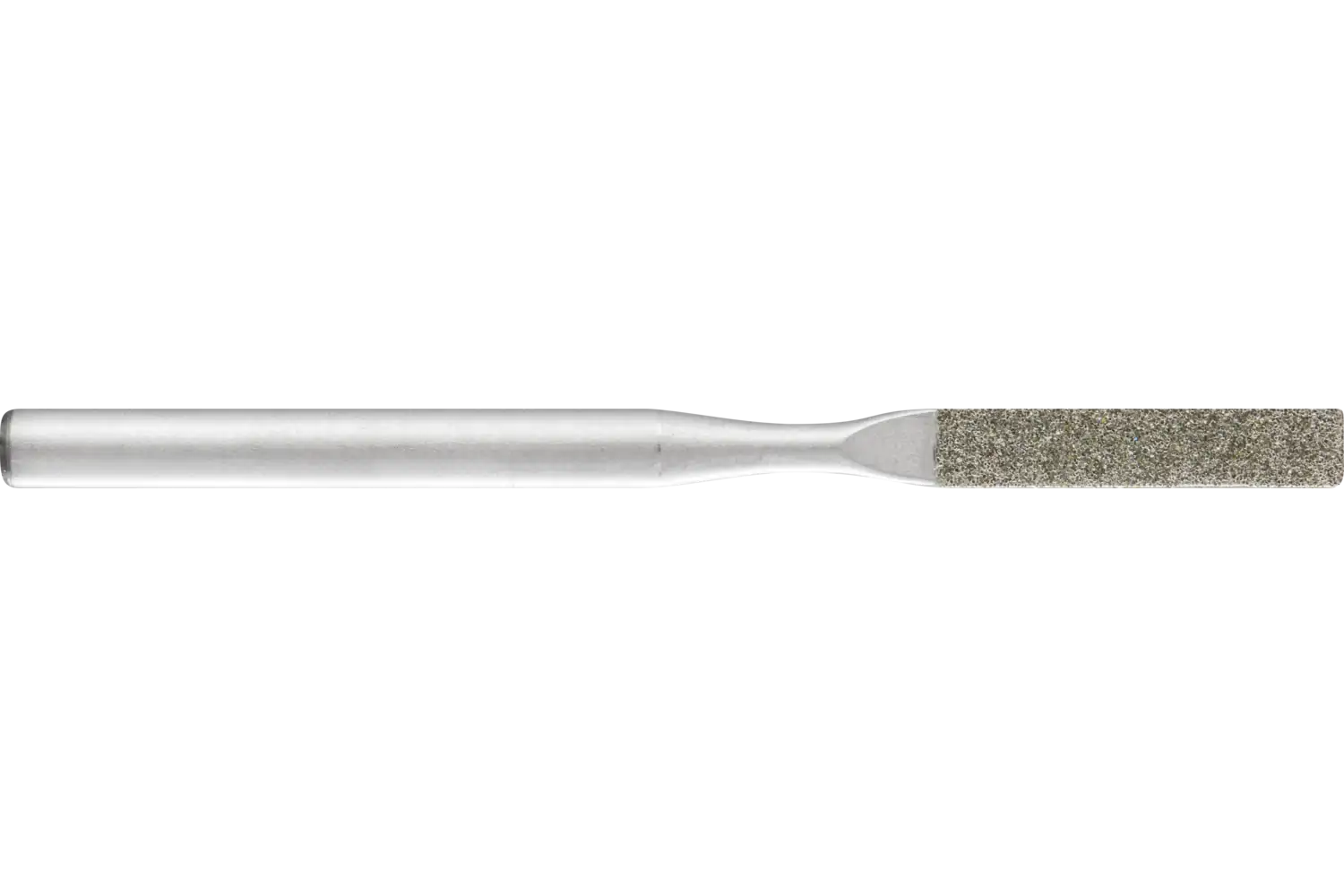 Manuel eğeleme takımı için elmas eğe lama 3,0x1,0x50 mm sap çapı 3 mm D126 (orta) iki taraf 1