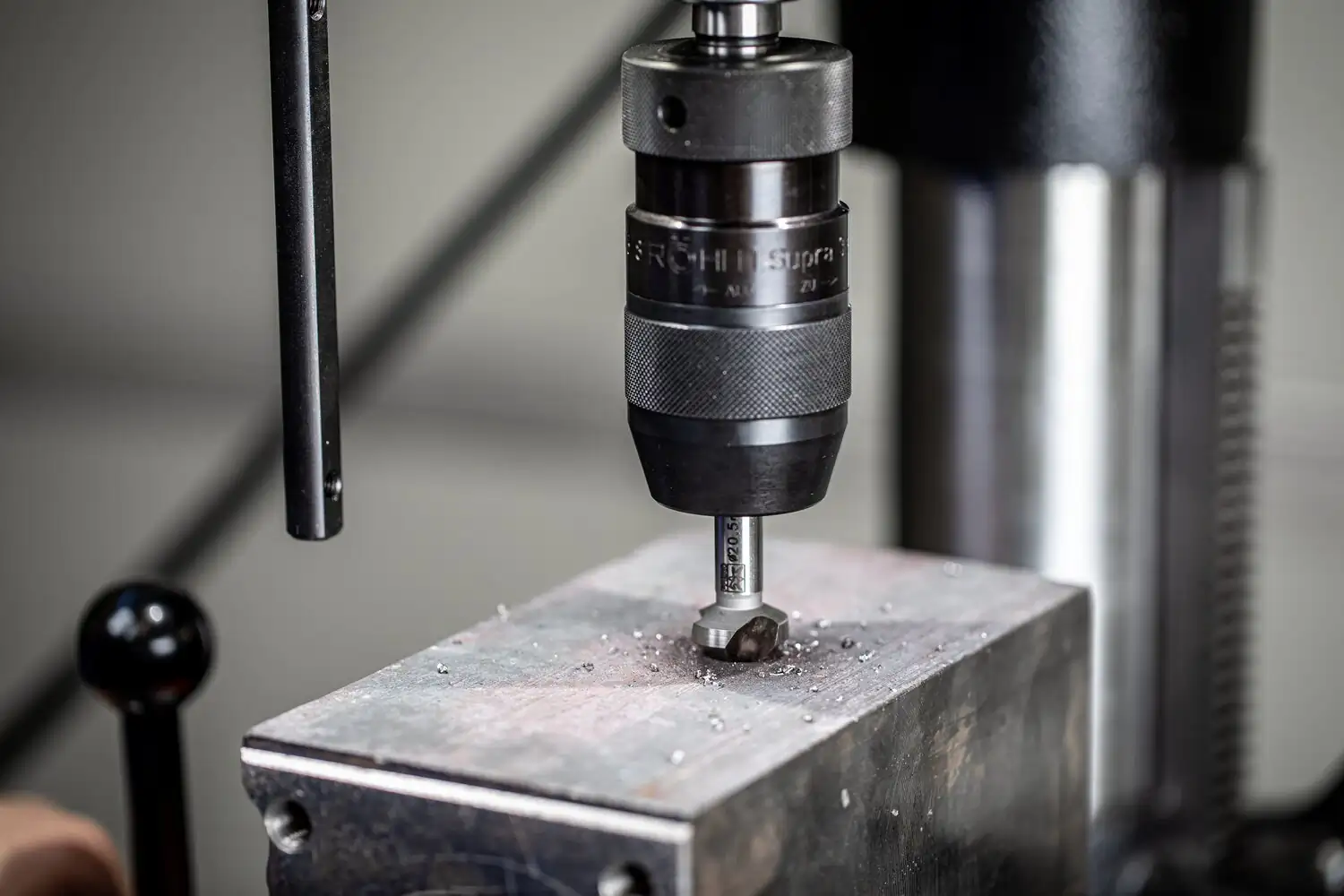 HSS konik ve çapak alma havşası 90 ° çap 10 mm sap çapı 6 mm DIN 335 C 3