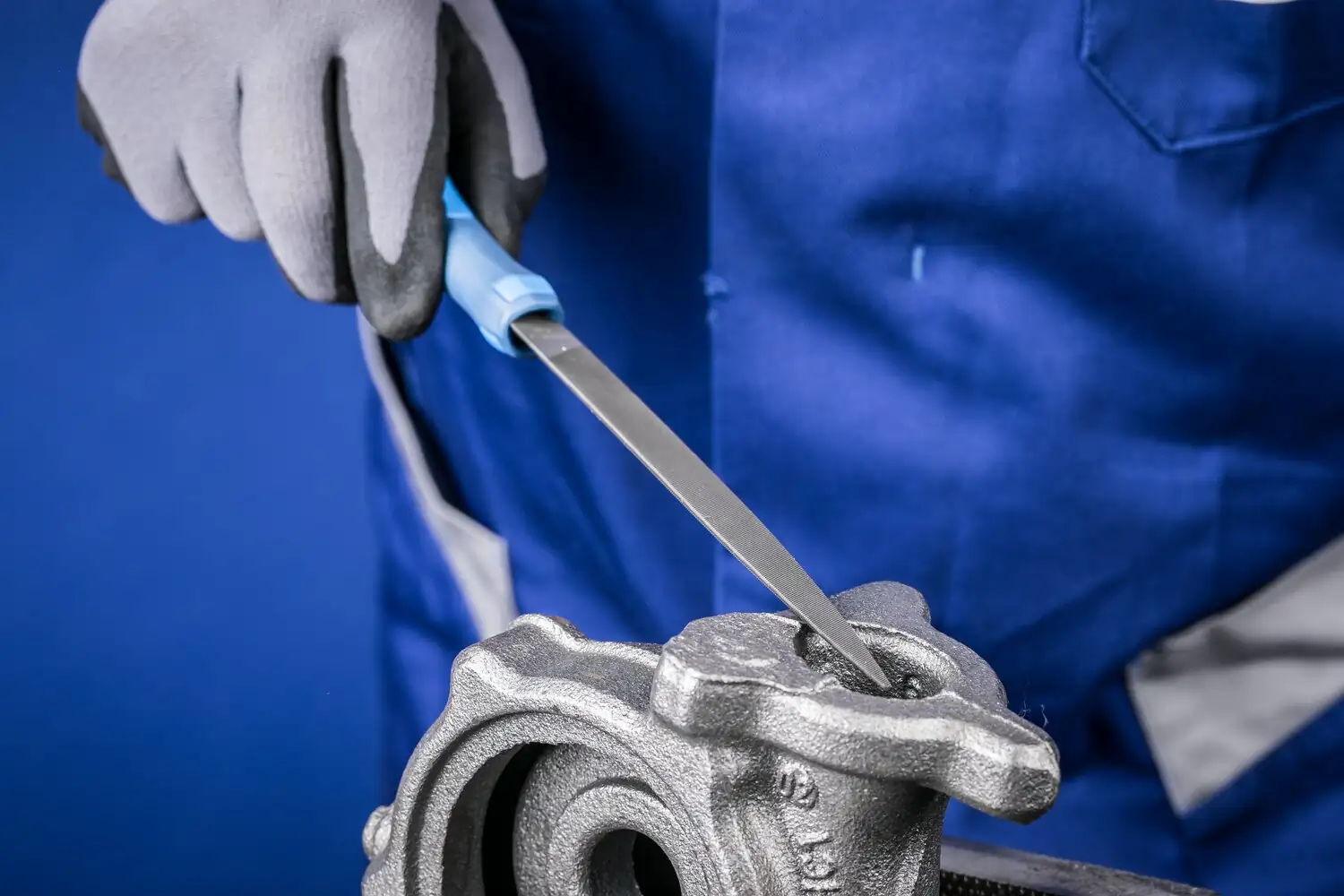 hassas pırazvanalı eğe yarım yuvarlak 100mm İsviçre diş kesimi 0, kaba 2