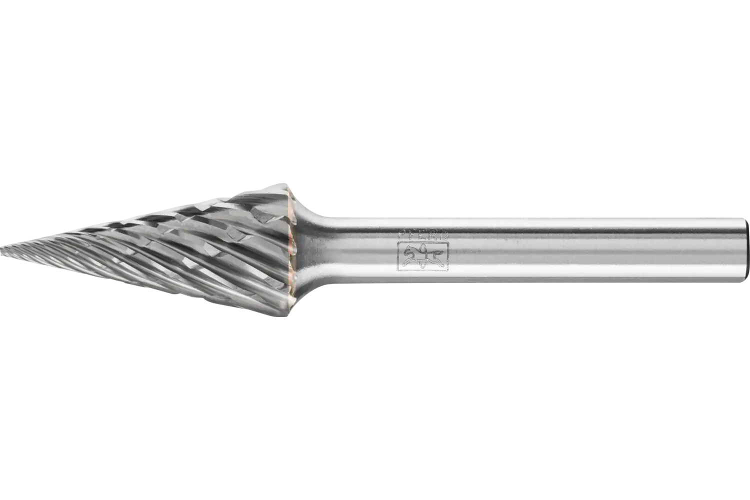 Tungsten karbür yüksek performans freze CAST konik uçlu SKM çap 12x25 mm sap çapı 6 mm döküm demir için 1