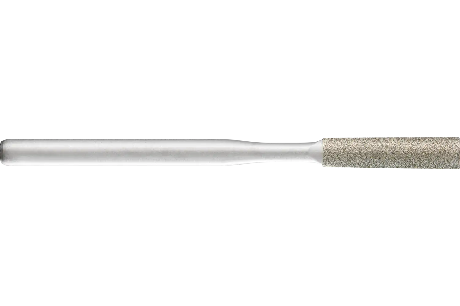 Manuel eğeleme takımı için elmas eğe oval kesitli 3,5x2,0x50 mm sap çapı 3 mm D126 (orta) tam 1