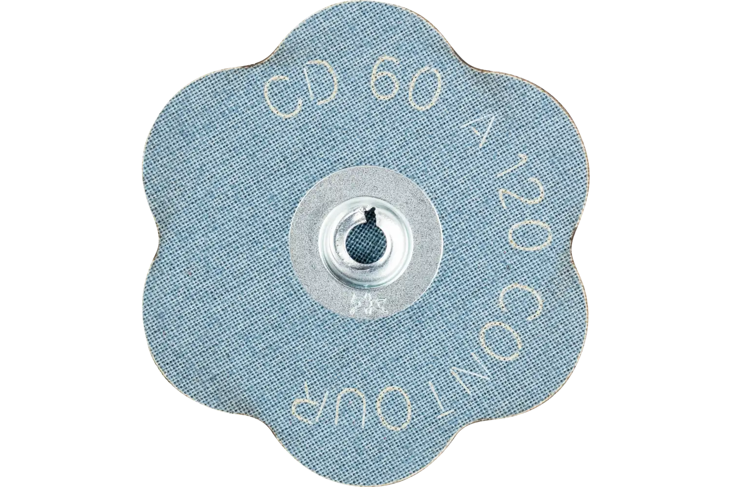 Konturlar için COMBIDISC alüminyum oksit aşındırıcı disk CD çap 60mm A120 CONTOUR 3