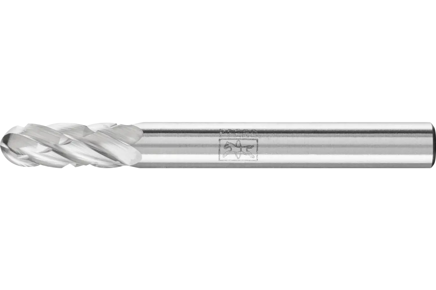 Tungsten karbür yüksek performans freze NON-FERROUS silindirik radyüs uçlu WRC çap 06x16 mm sap çapı 6 mm demir dışı metaller 1