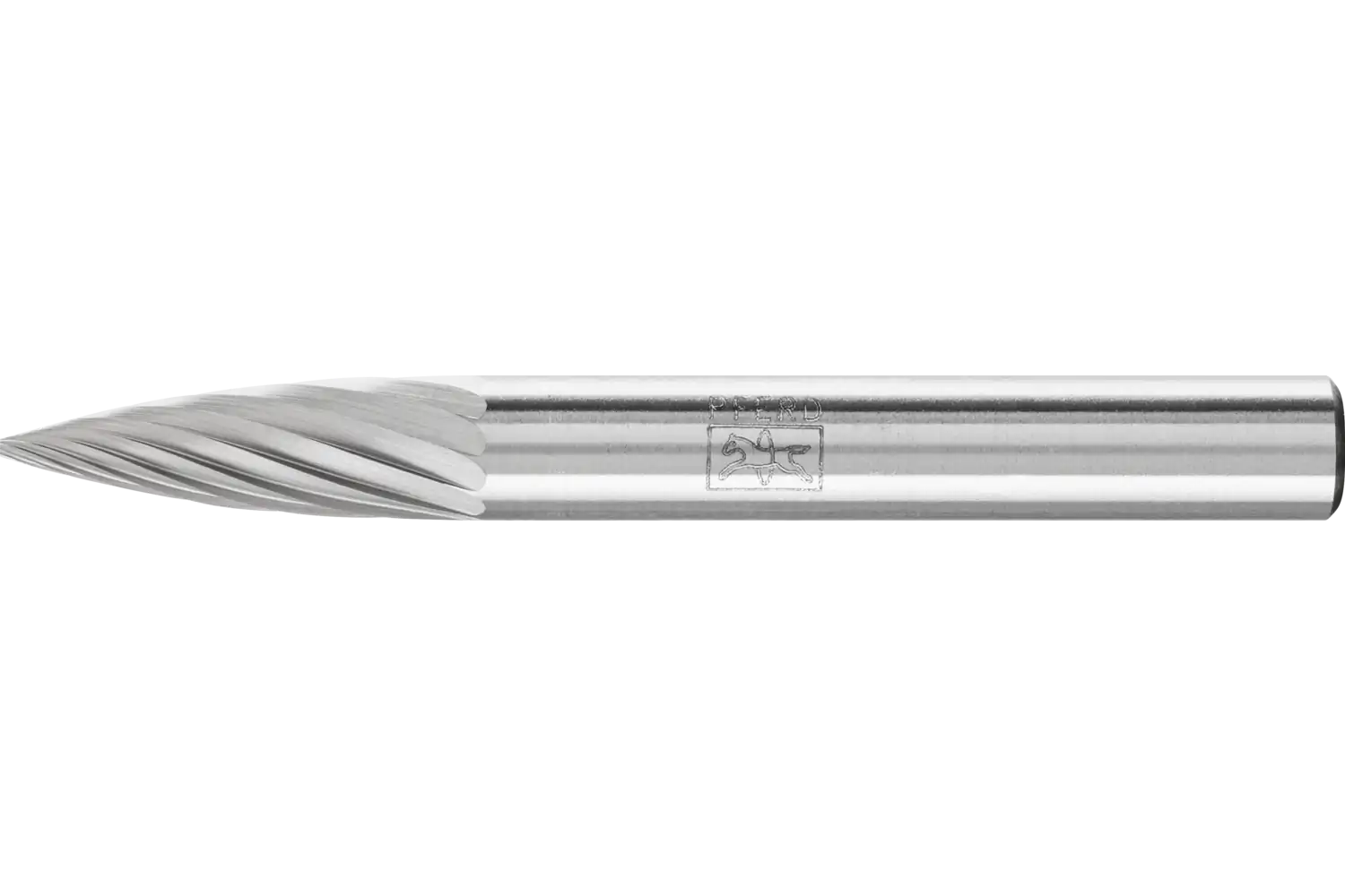 Tungsten karbür freze sivri uçlu ağaç SPG çap 06x18 mm sap çapı 6 mm Z3 Üniversal orta 1