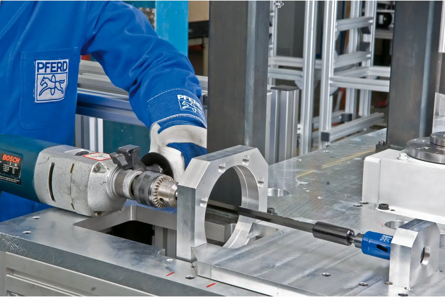 Delik testereleri tutucusu için bimetal SVL-300 300mm delik testerelerine yönelik tutucu uzatması 2