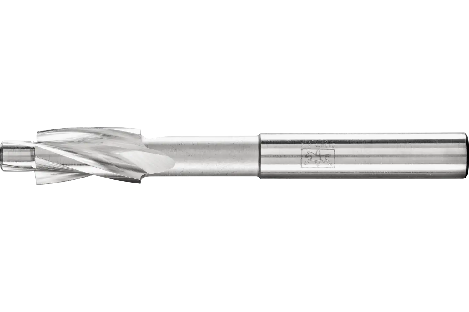 HSS düz havşa kılavuz pimi ile DIN 373 çap 10,0 mm sap çapı 8 mm ince açık delik için 1