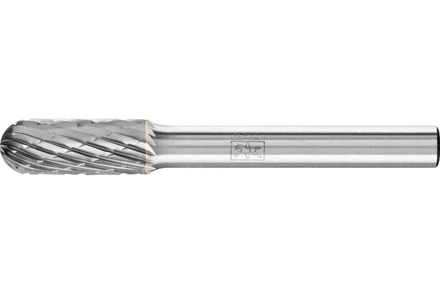 Tungsten karbür yüksek performans freze TOUGH silindirik radyüs uçlu WRC çap 08x20 mm sap çapı 6 mm darbeye dayanıklı 1