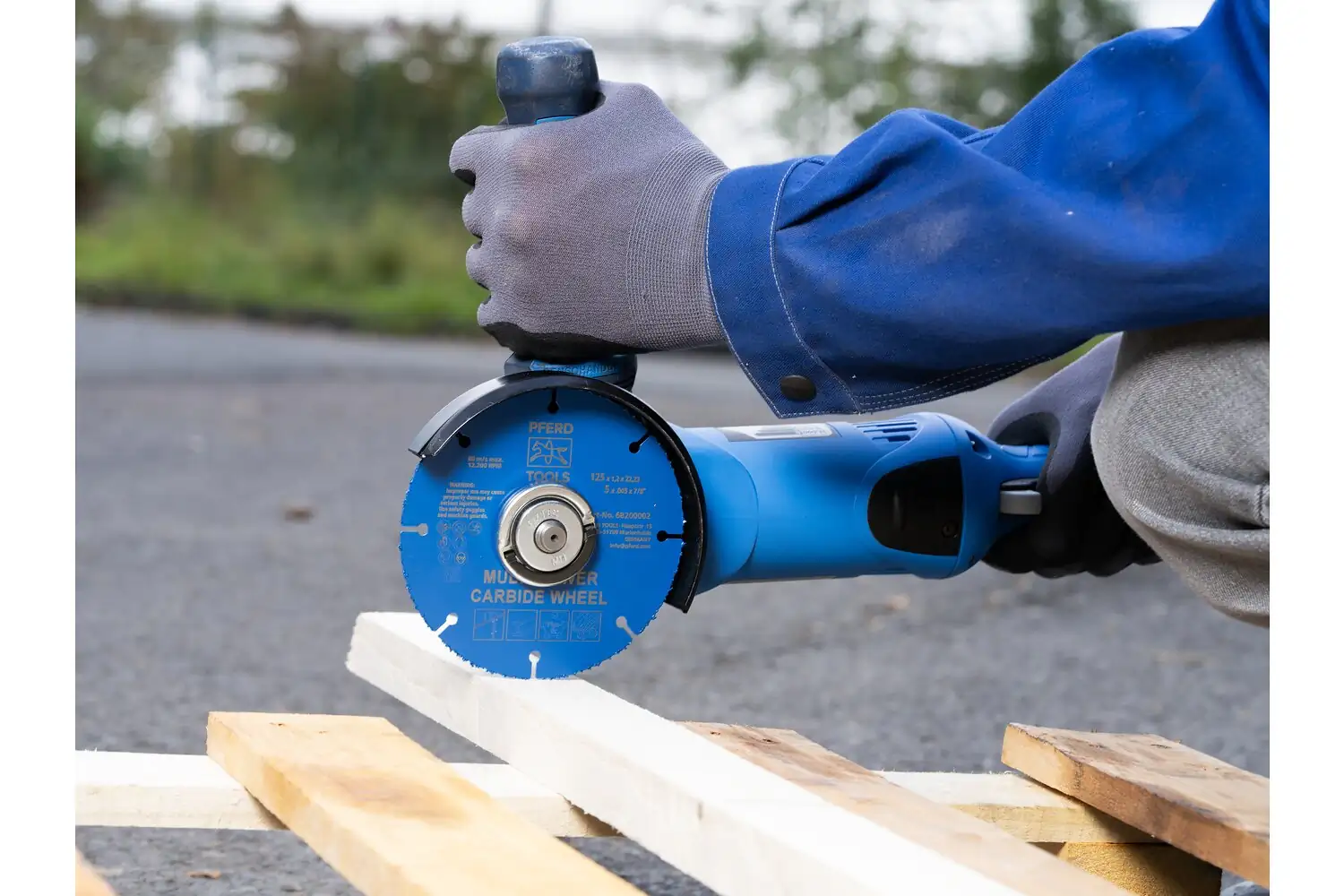 Çoklu Power karbür kesme taşı DS 125x1.2x22.23 mm, her tür malzemeyi kesmek için 2