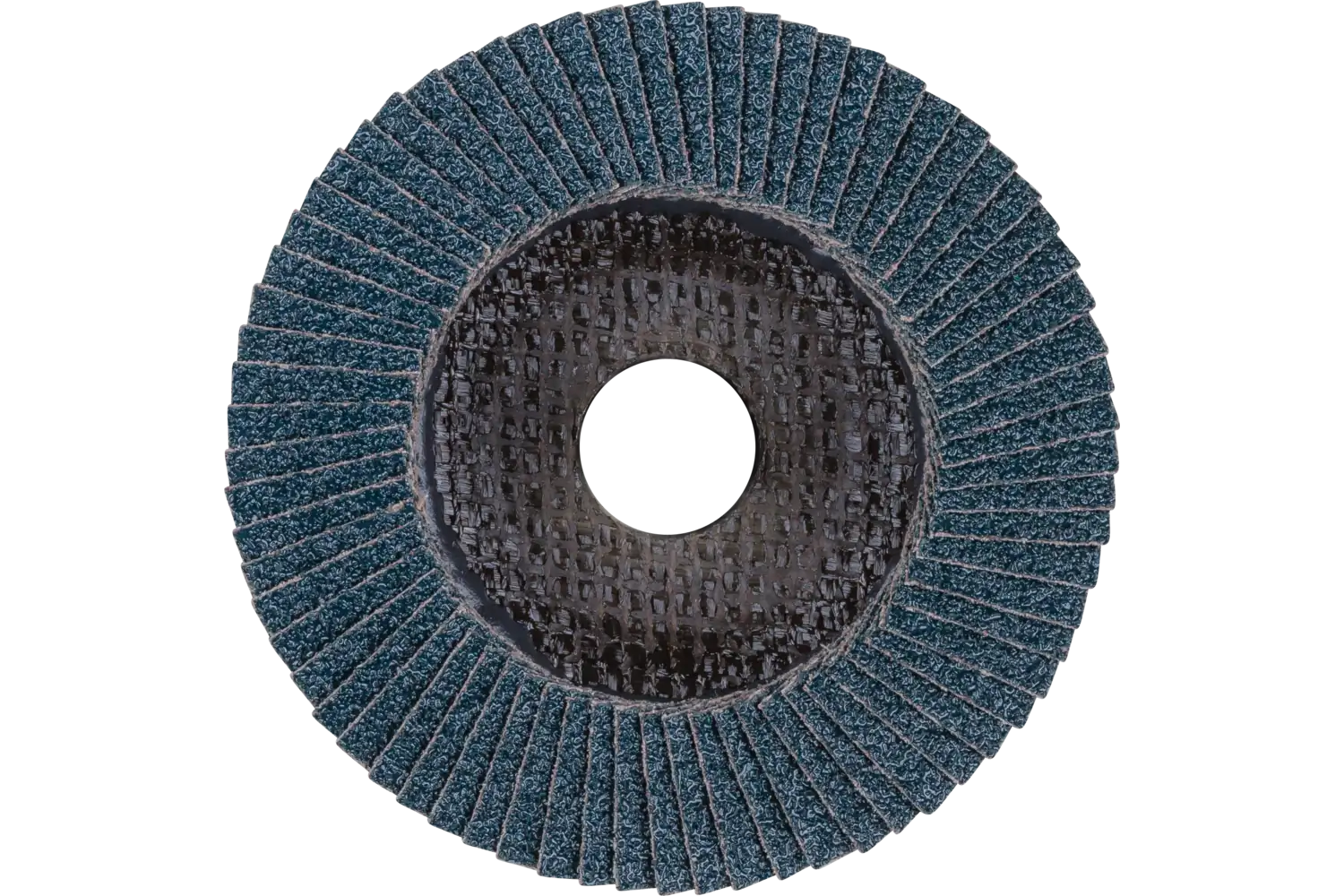 POLIFAN POWER flap taşlama diski PFC 115x22,23 mm konik Z120 SG STEELOX çelik/paslanmaz çelik 3