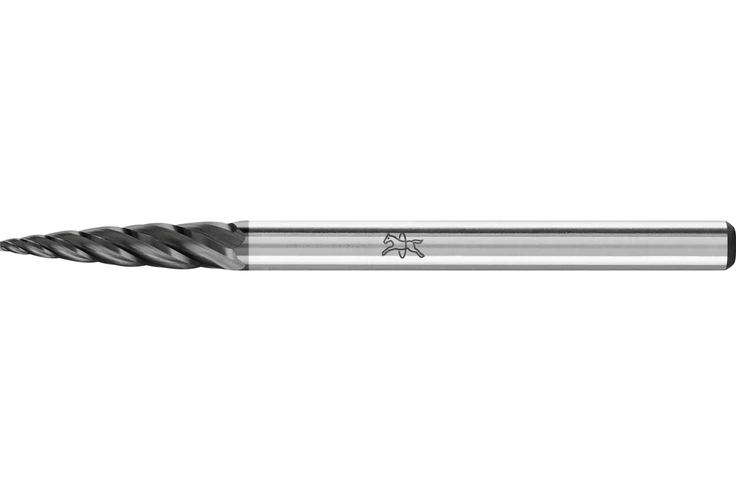 Yüksek performanslı karbür çapak alma frezesi ALU ağaç tipi SPG çap 03x13 mm sap çapı 3 mm HICOAT kaplama, alüm./demir dışı metaller için 1