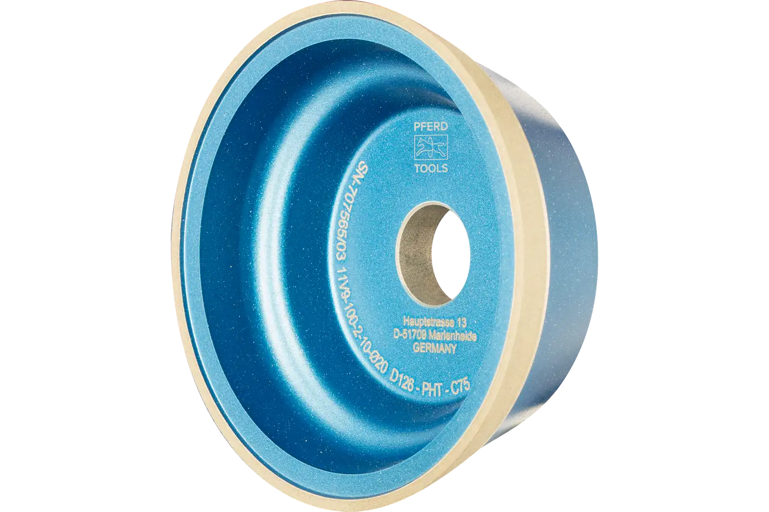 Elmas taşlama diski reçine 11V9 PHT 125 mm D126 (orta) kuru taşlama 1