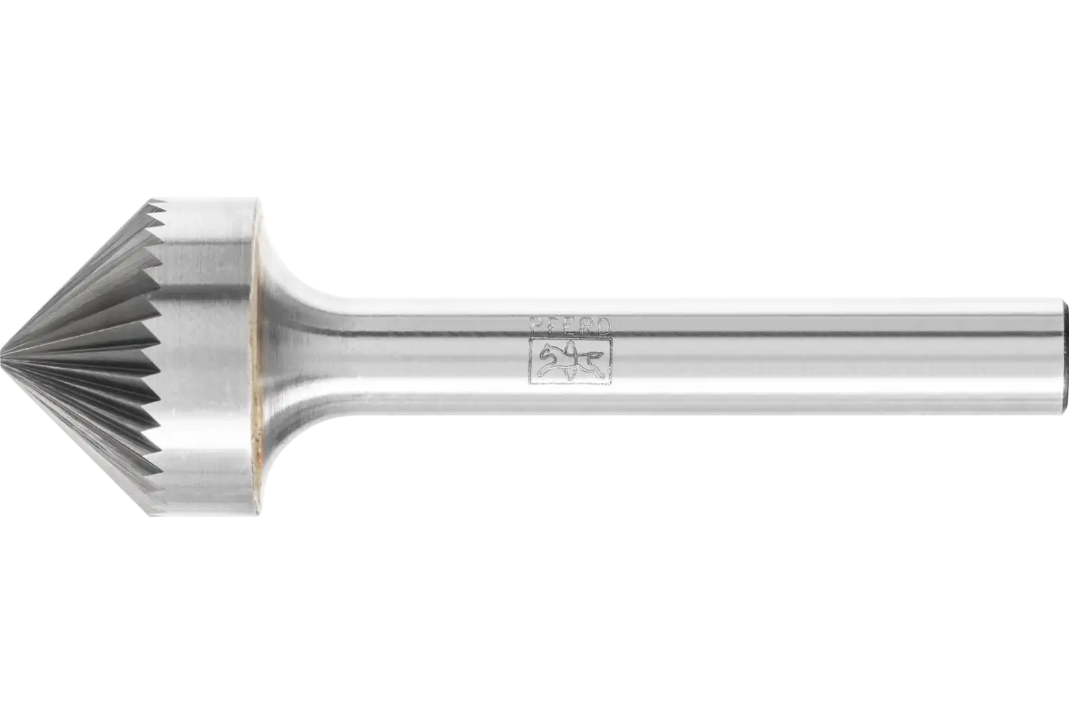 Tungsten karbür freze konik havşa tipi KSK 90 ° çap 16x08 mm sap çapı 6 mm Z5 Üniversal ince 1