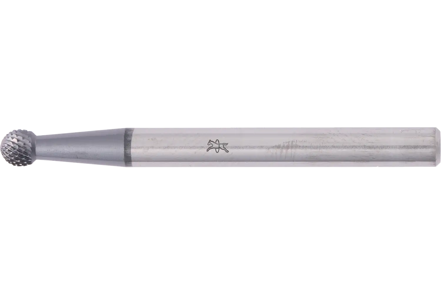Yüksek performanslı karbür çapak alma frezesi MICRO top tipi KUD çap 03x02 mm sap çapı 3 mm HICOAT kaplamalı, finisaj için 1