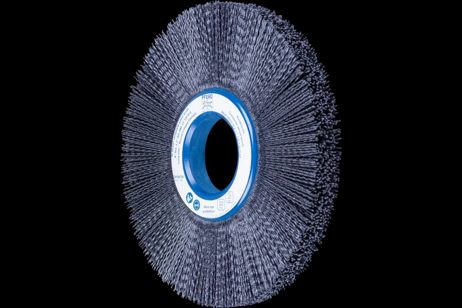 COMPOSITE FLEX dairesel fırça RBUP çap 200x13x50,8 mm seramik tel çapı 1,10 mm tanecik 120 sabit 1