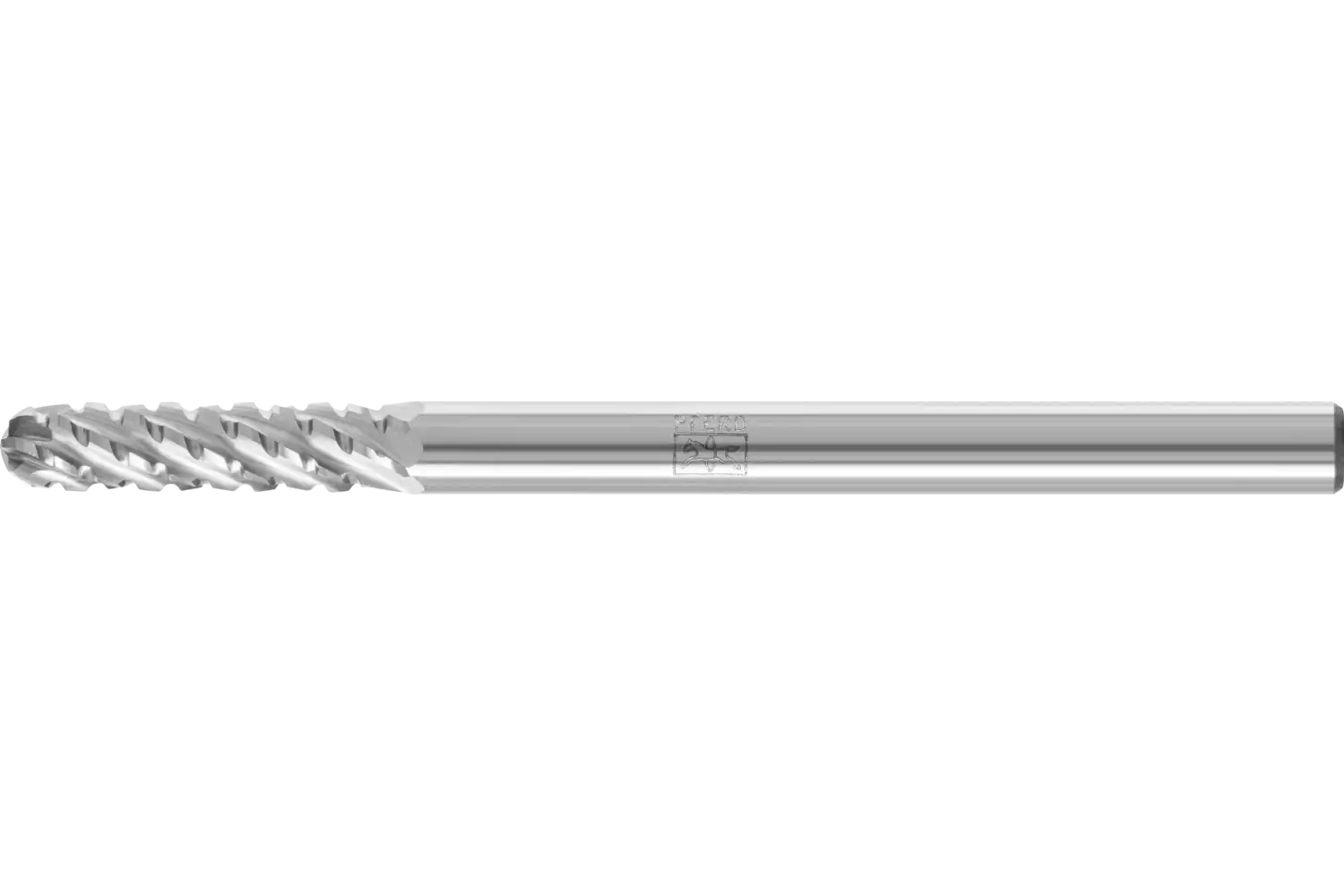 Tungsten karbür yüksek performans freze silindirik radyüs uçlu WRC çap 03x13 mm sap çapı 3 mm TITANIUM titanyum için 1