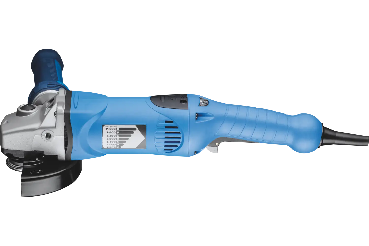 Elektrikli açılı taşlama makinesi UWER 18/110 SI 125 mm çap için 230 volt 11.000-2.700 RPM/1.750 watt 1