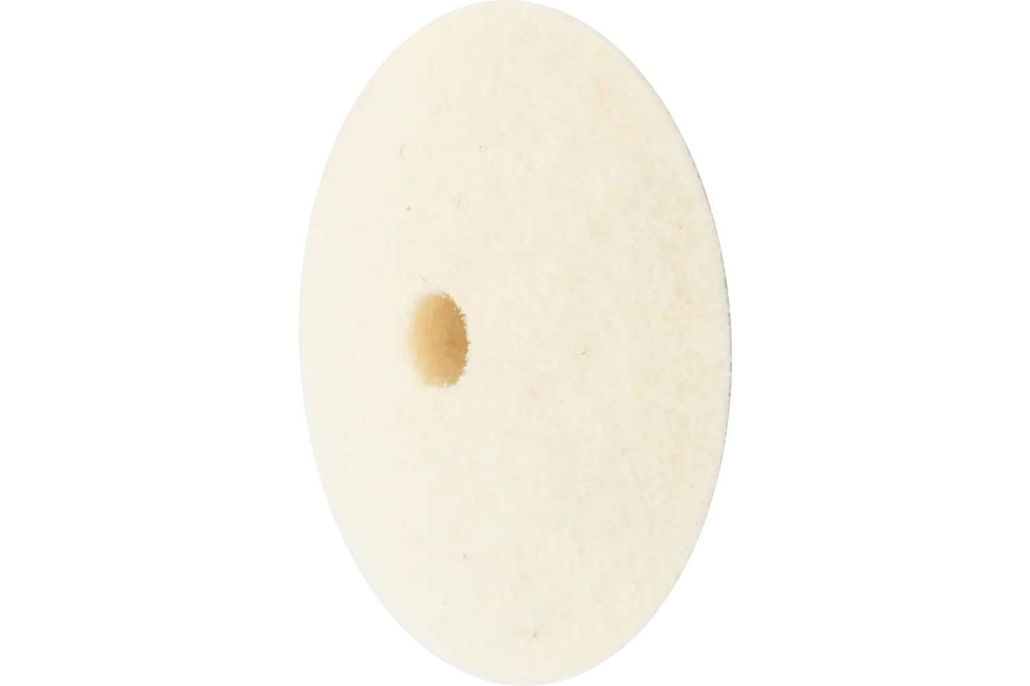 Sert keçe disk lens şeklinde çap 17x5 merkez mm delik çapı 2mm genel parlatma işleri için 1