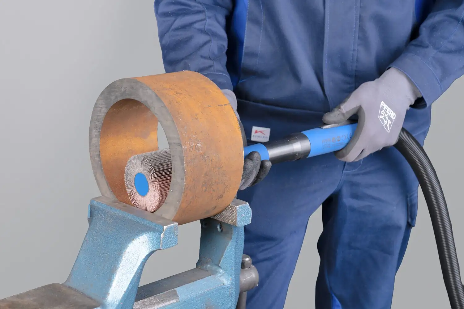 Havalı düz taşlama motoru PGAS 6/50 VB-HV 5,000 RPM/650 watts 2