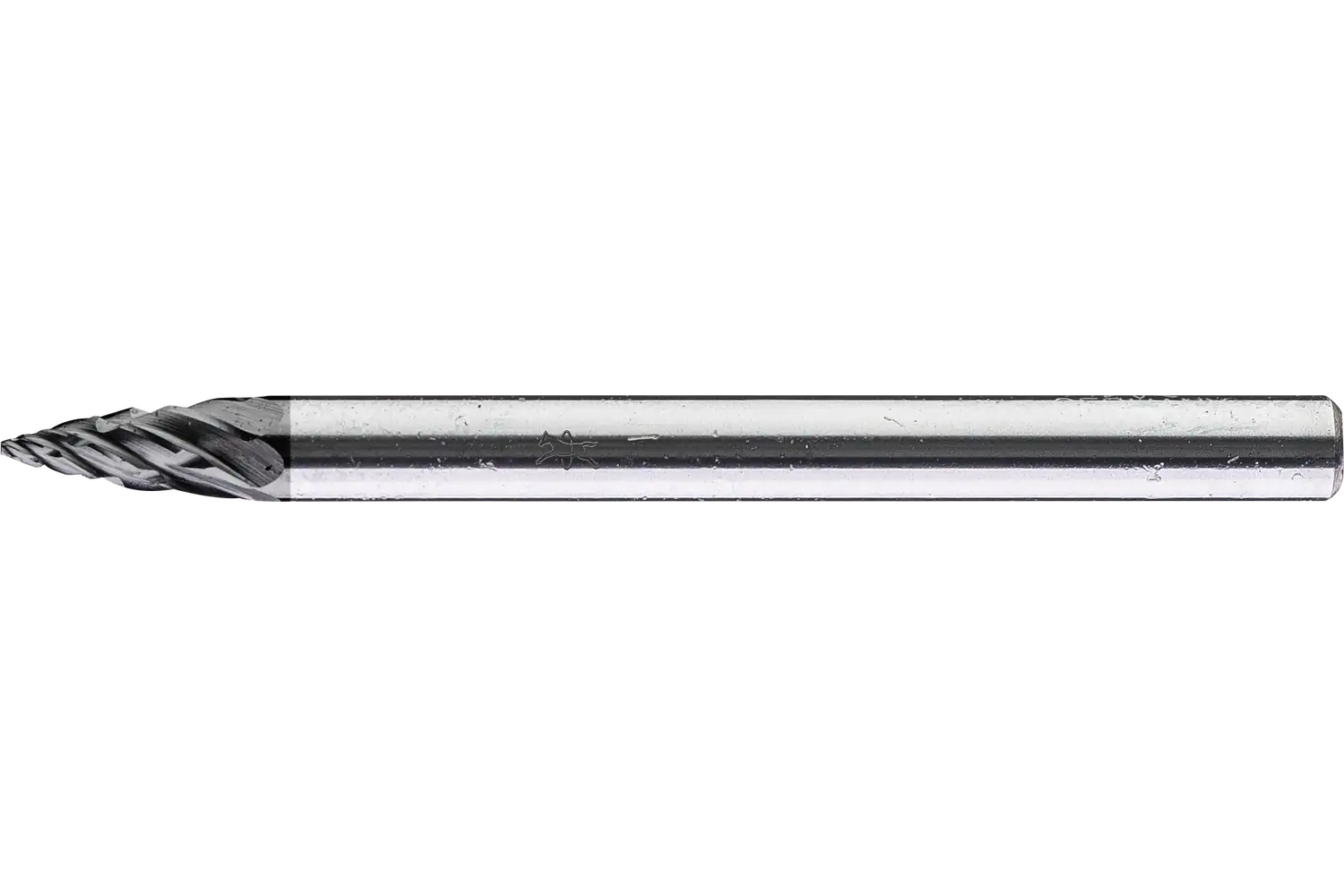Yüksek performanslı karbür çapak alma frezesi ALLROUND ağaç tipi SPG çap 03x07 mm sap çapı 3 mm HICOAT kaplamalı, çelik için 1