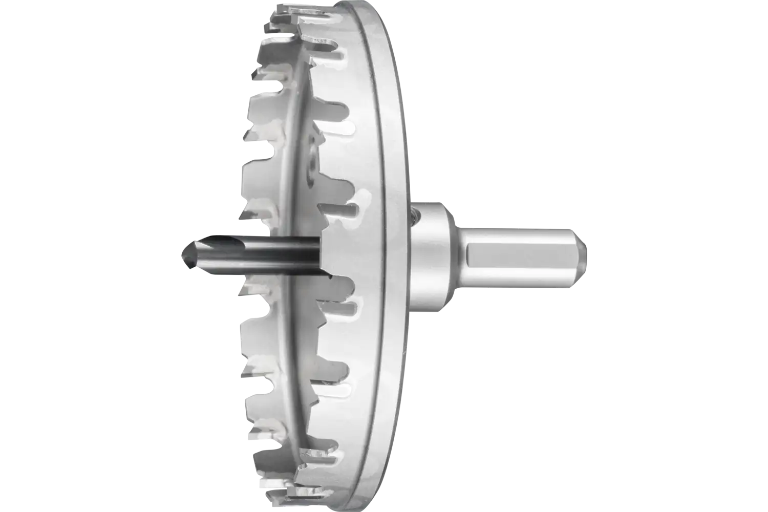 Tungsten karbür delik açıcı/delik testeresi çap 100x8 mm sap çapı 12 mm kesme derinliği 4 mm Üniversal 1