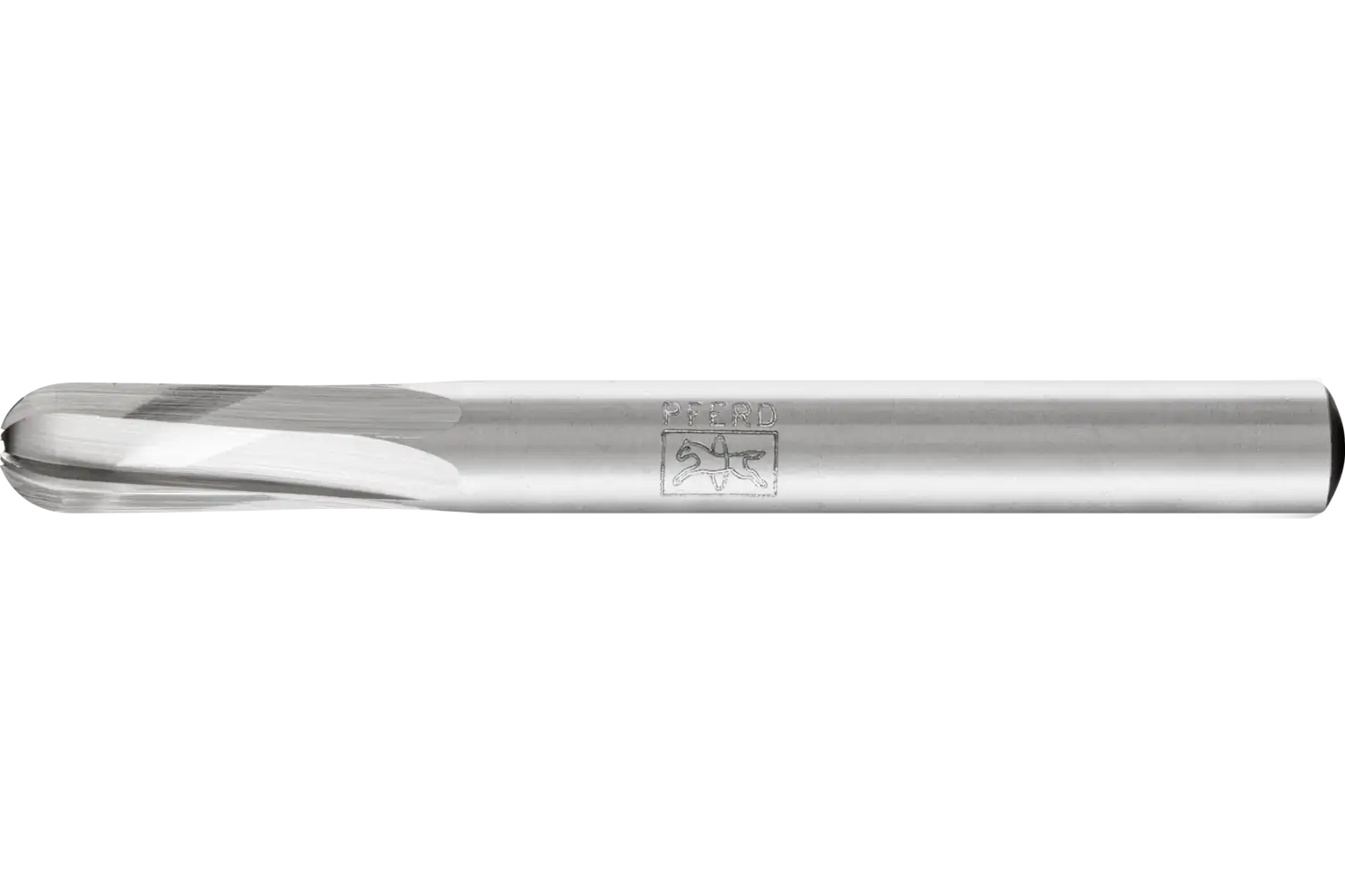 HSS döner kesici radyüs uçlu silindirik şekil C çap 06x16 mm sap çapı 6 mm Z 1 Üniversal kaba 1