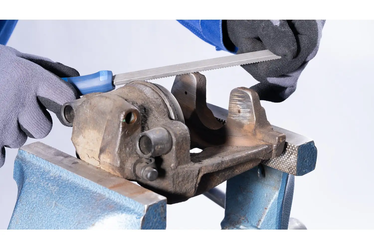 Fren kaliperi eğesi 150 mm x 12.5 mm frezeli kesim, kavramalı 4