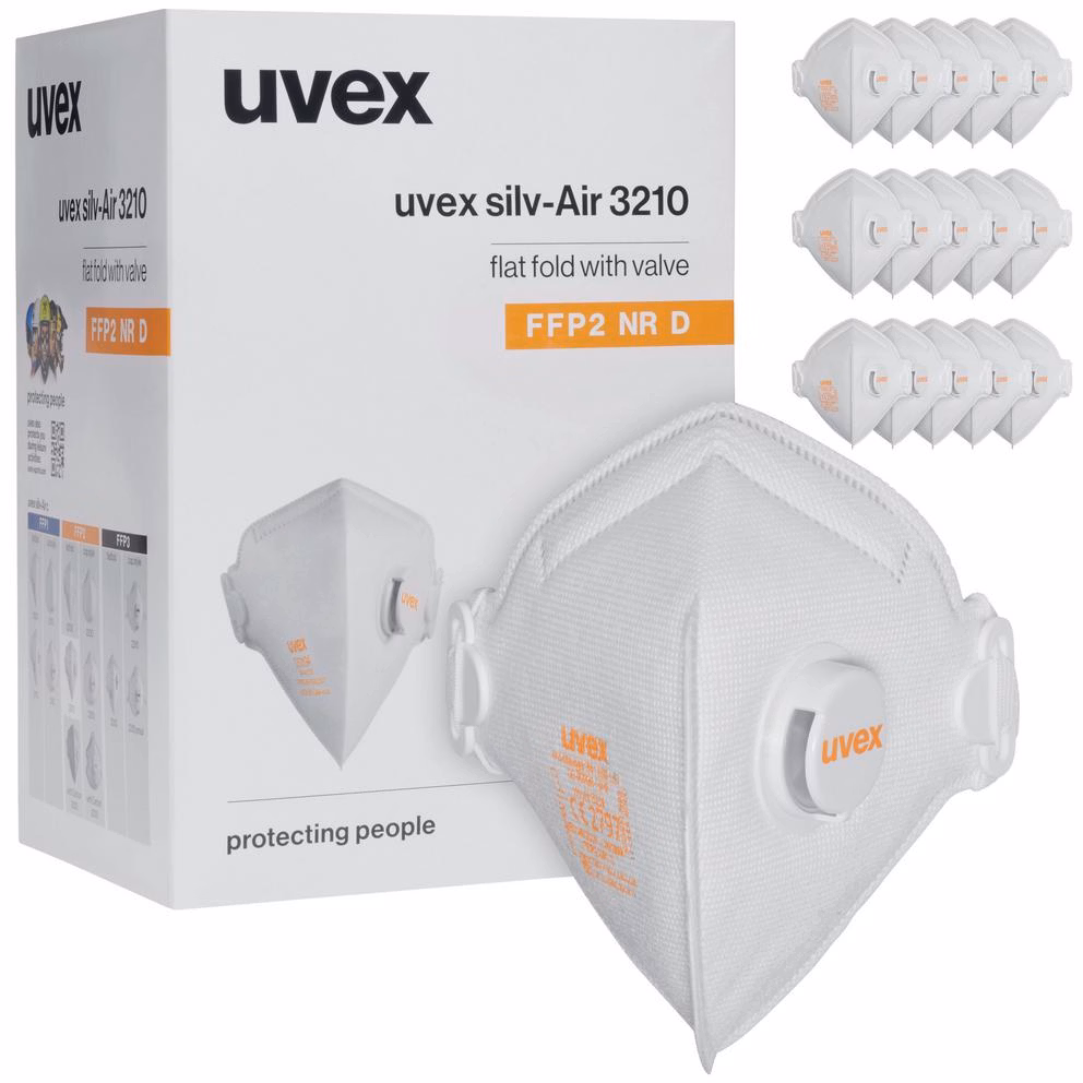 Solunum Koruması | uvex silv-Air c 3210 FFP2 katlanır maske