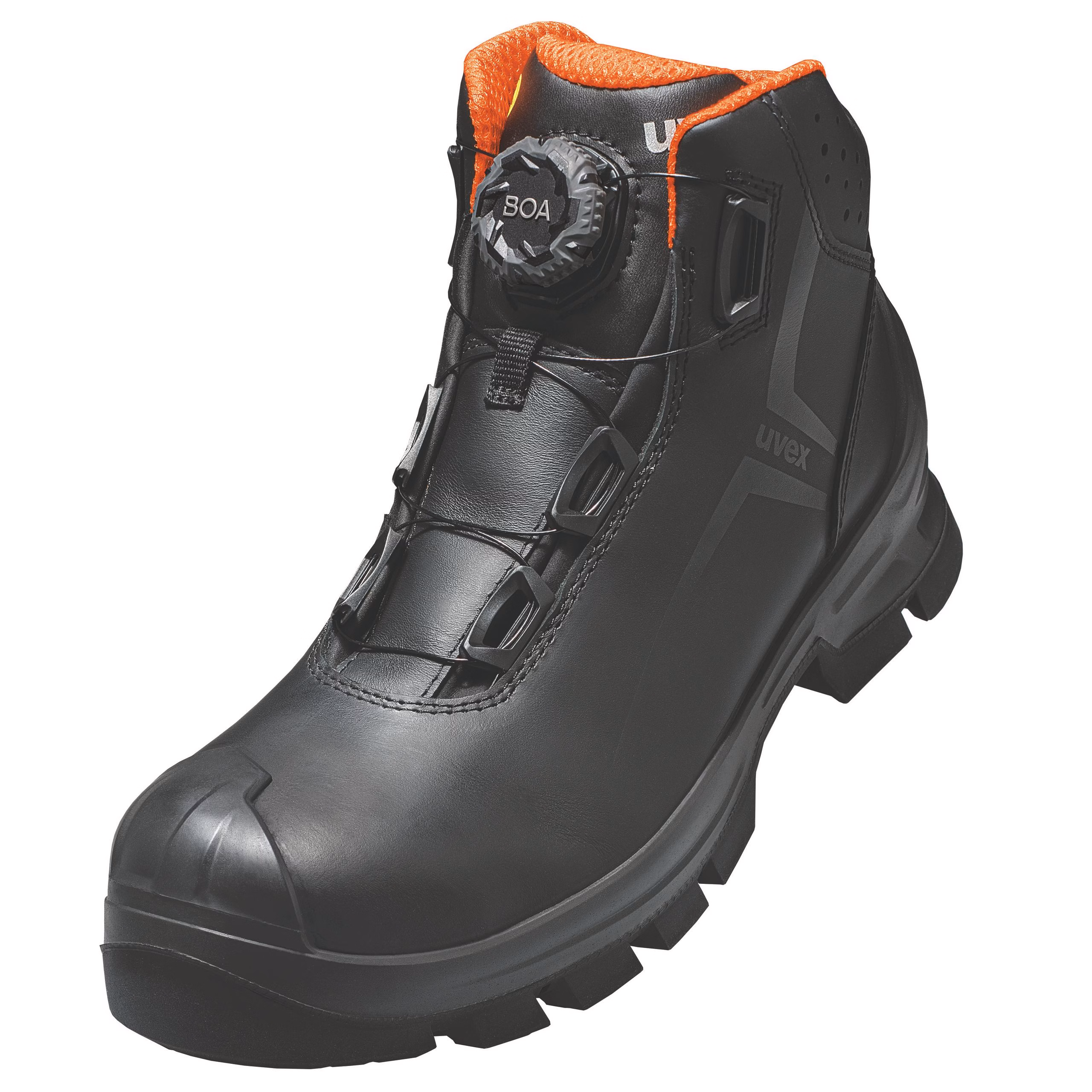 BOA® Fit System özellikli uvex 2 MACSOLE® bot S3L FO HI HRO SC SR