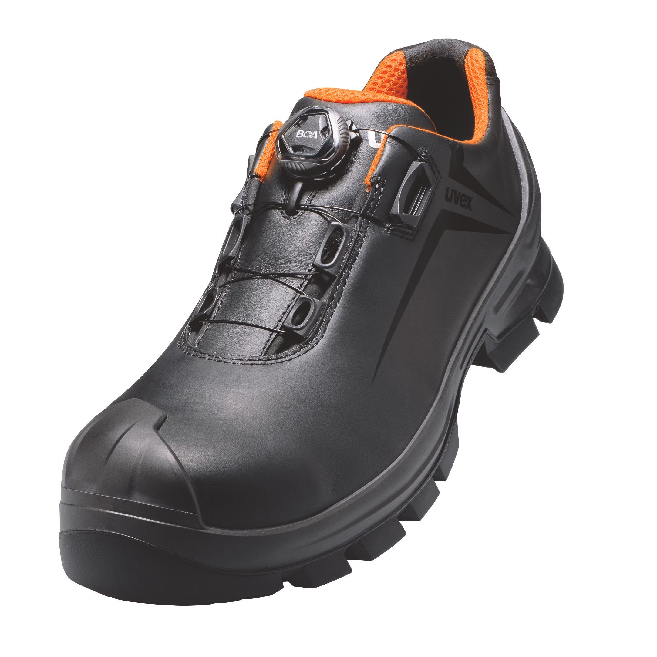 BOA® Fit System özellikli uvex 2 MACSOLE® ayakkabı S3L FO HI HRO SC SR
