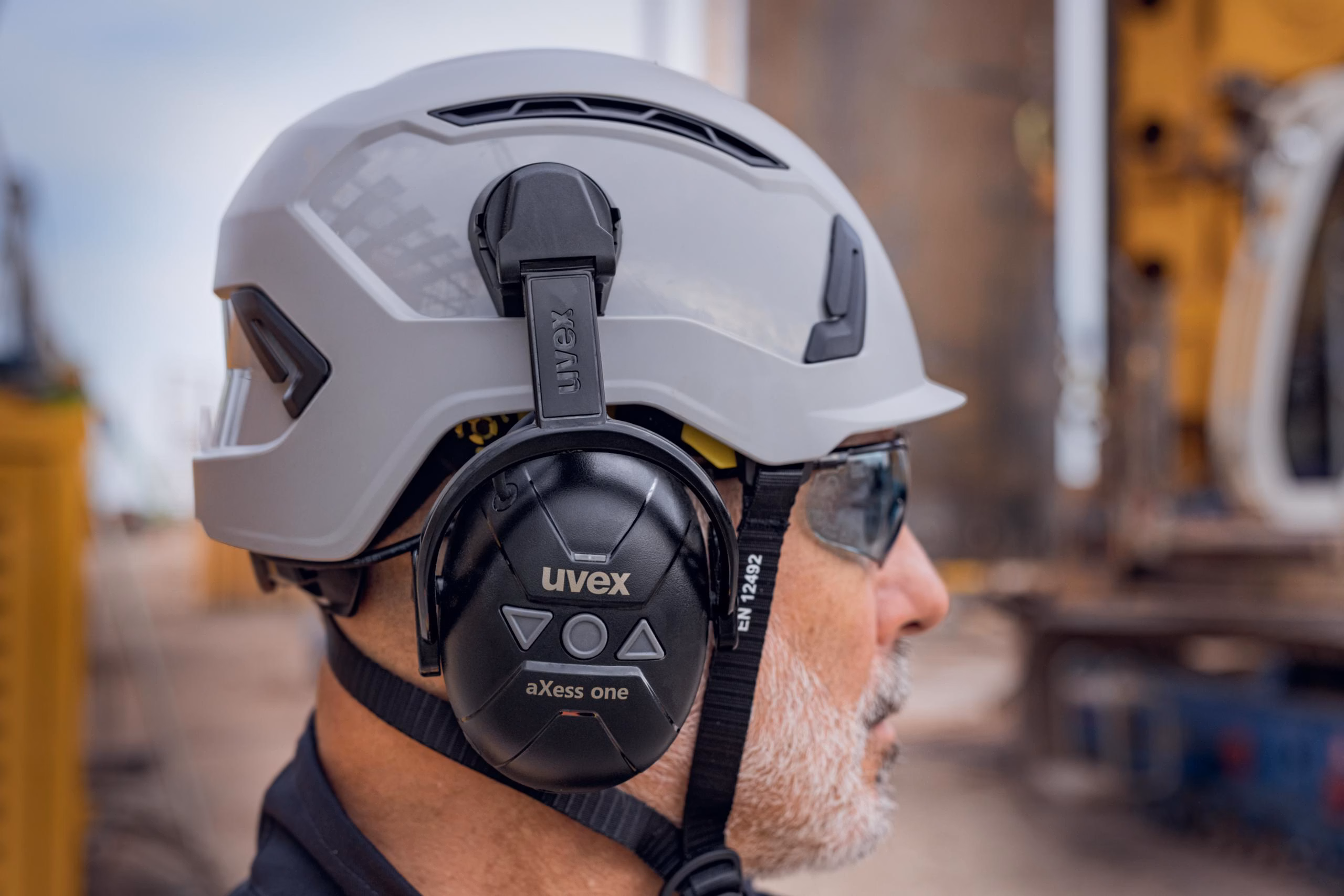 İşitme Koruması | uvex aXess one baret kulaklıkları temel ünite