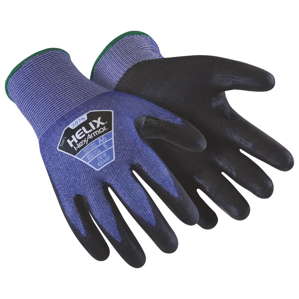 Koruyucu Eldivenler | Kesilmeye karşı koruyucu eldiven HexArmor® Helix® Serisi 2076