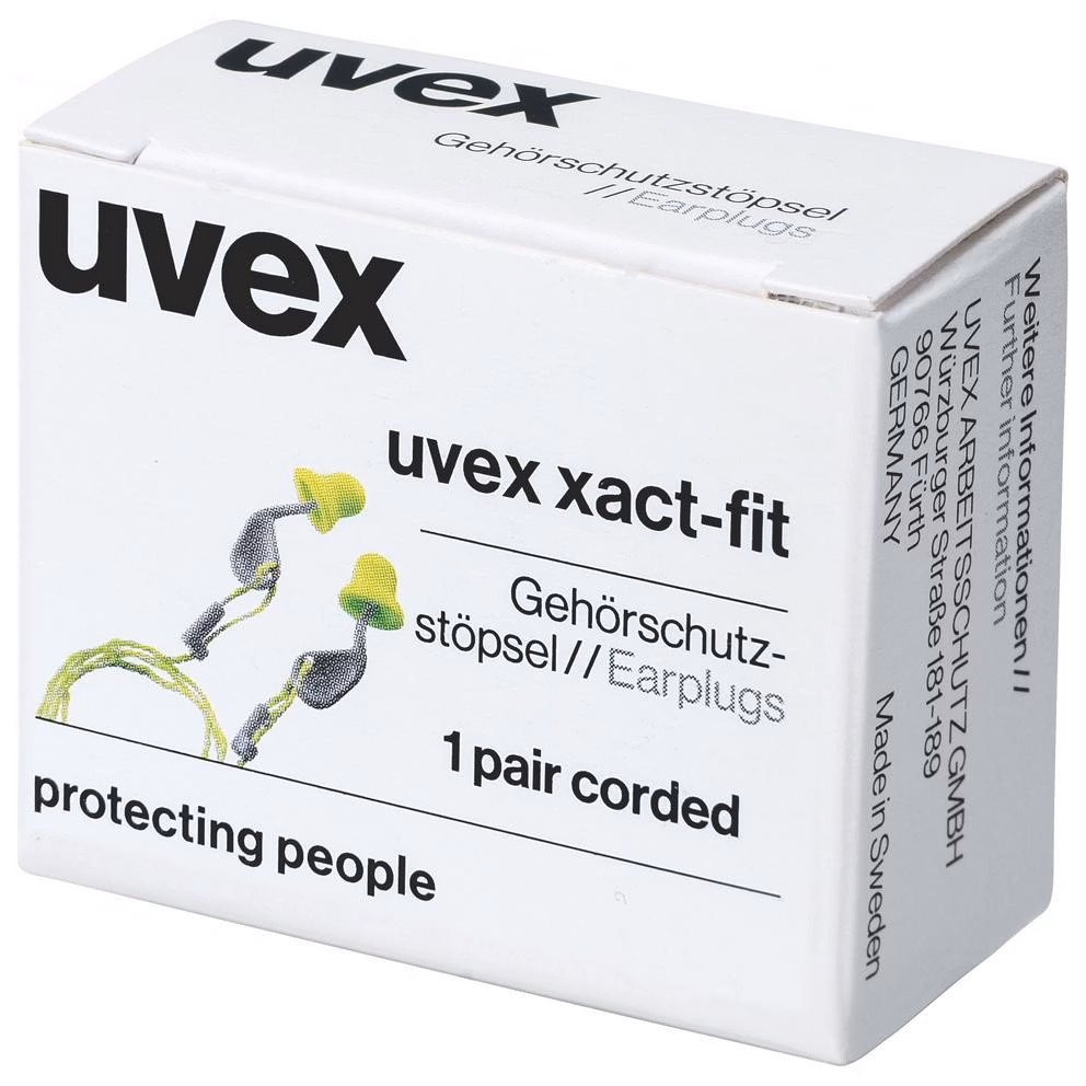 İşitme Koruması | uvex xact-fit tek kullanımlık kulak tıkaçları