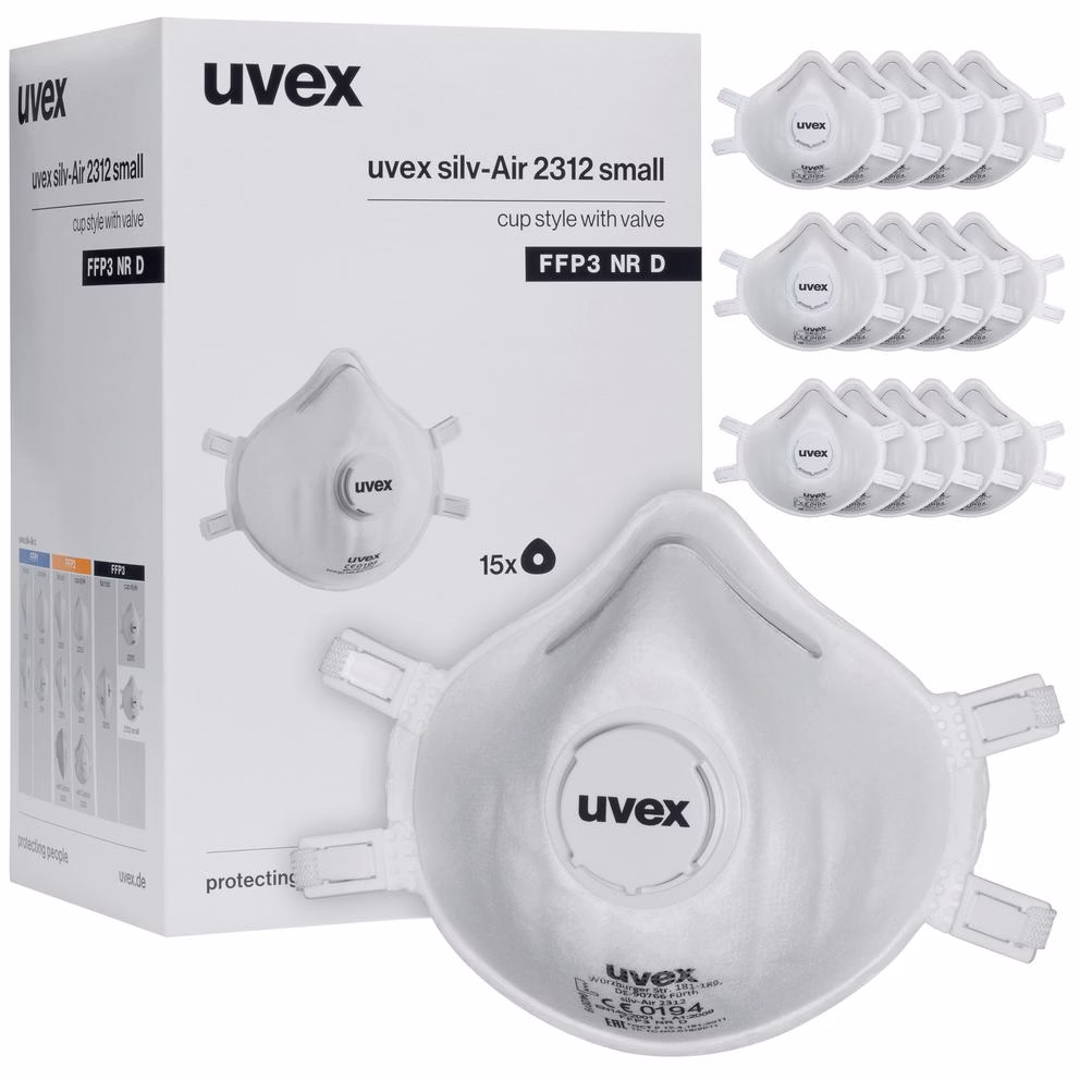 Solunum Koruması | uvex silv-Air c 2312 FFP3 kalıplı maske