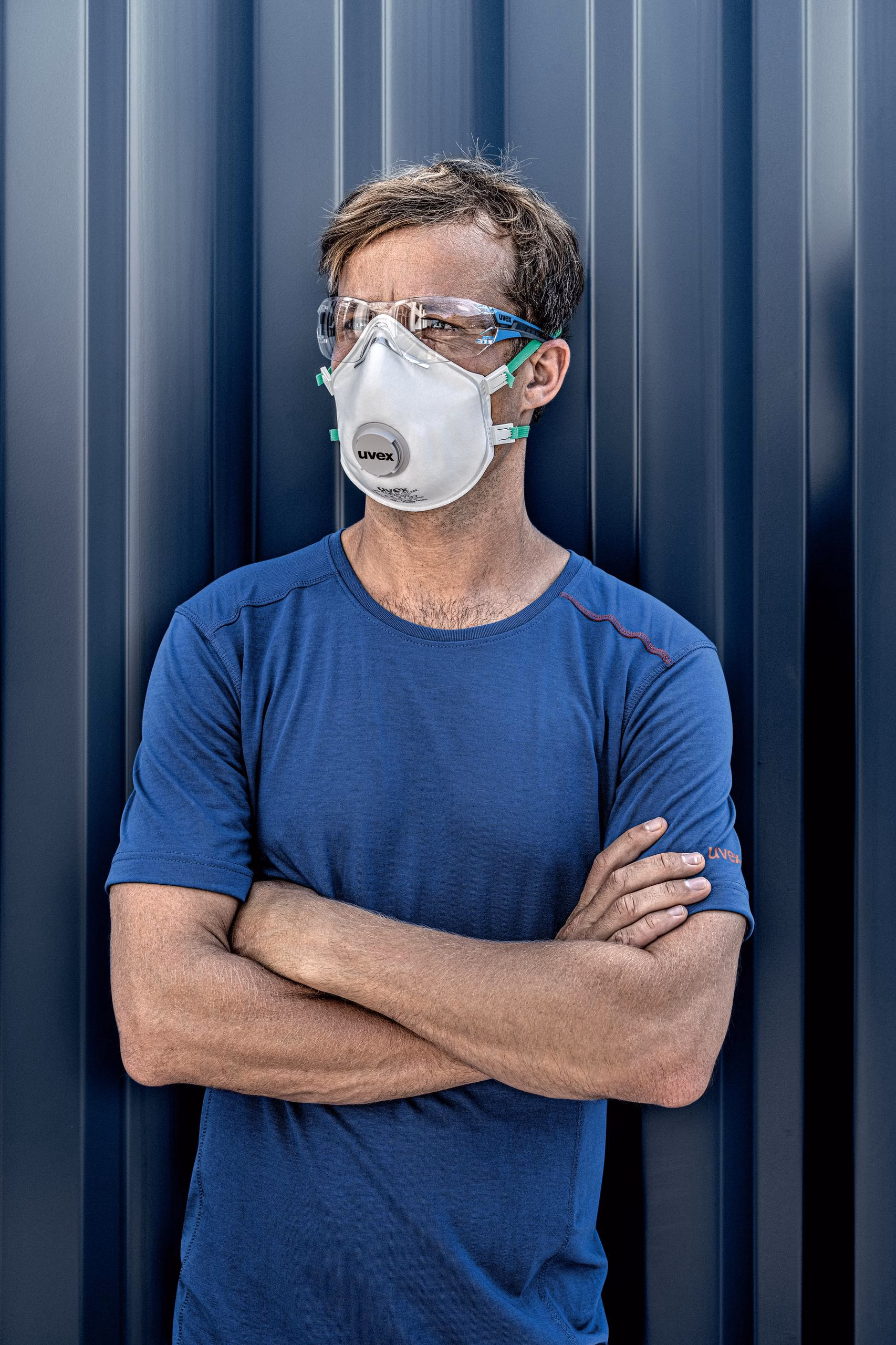 Solunum Koruması | FFP3 solunum koruyucu kalıplı maske uvex silv-Air c 2310 planet