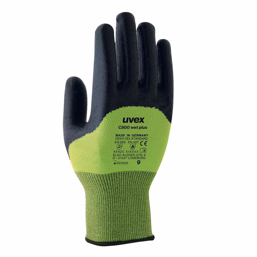Koruyucu Eldivenler | uvex C500 wet plus kesilmeye karşı koruyucu eldiven