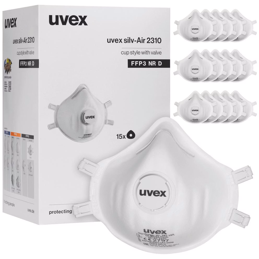 Solunum Koruması | uvex silv-Air c 2310 FFP3 kalıplı maske