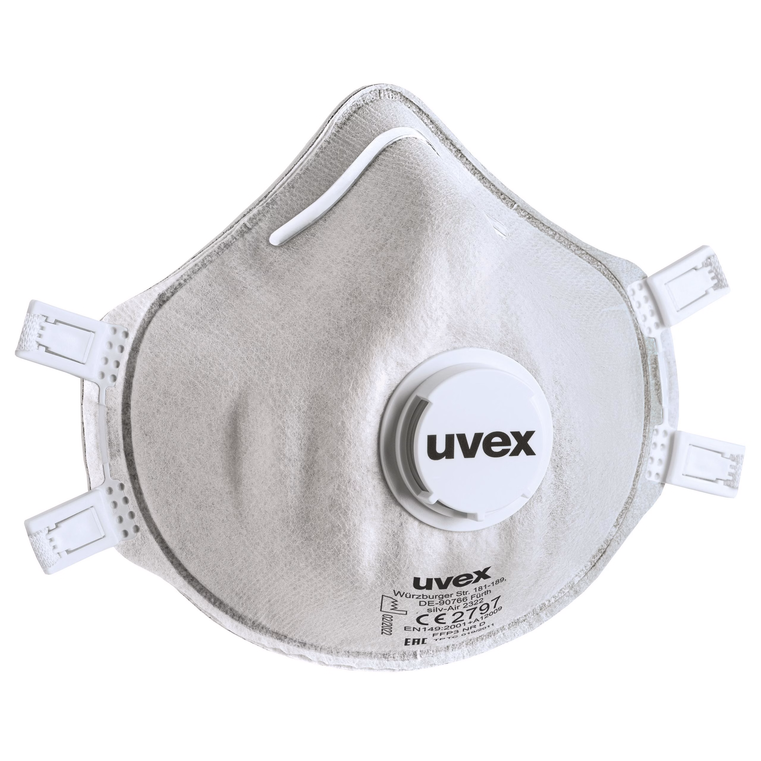 uvex silv-Air c 2322 FFP3 kalıplı maske