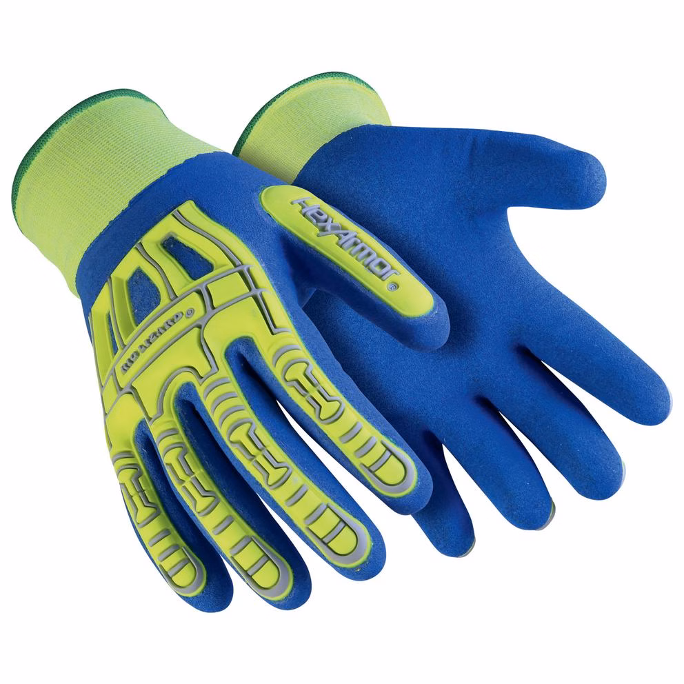 Koruyucu Eldivenler | HexArmor® Rig Lizard® Fluid 7101 darbelere karşı koruyucu eldiven